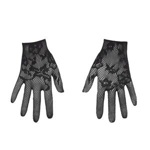 Skims knit lace gloves. Color is onyx. New with tags still in packaging